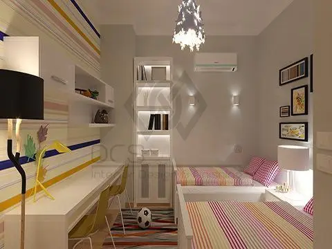 تصميمات ثلاثية الابعاد لغرف الاطفال